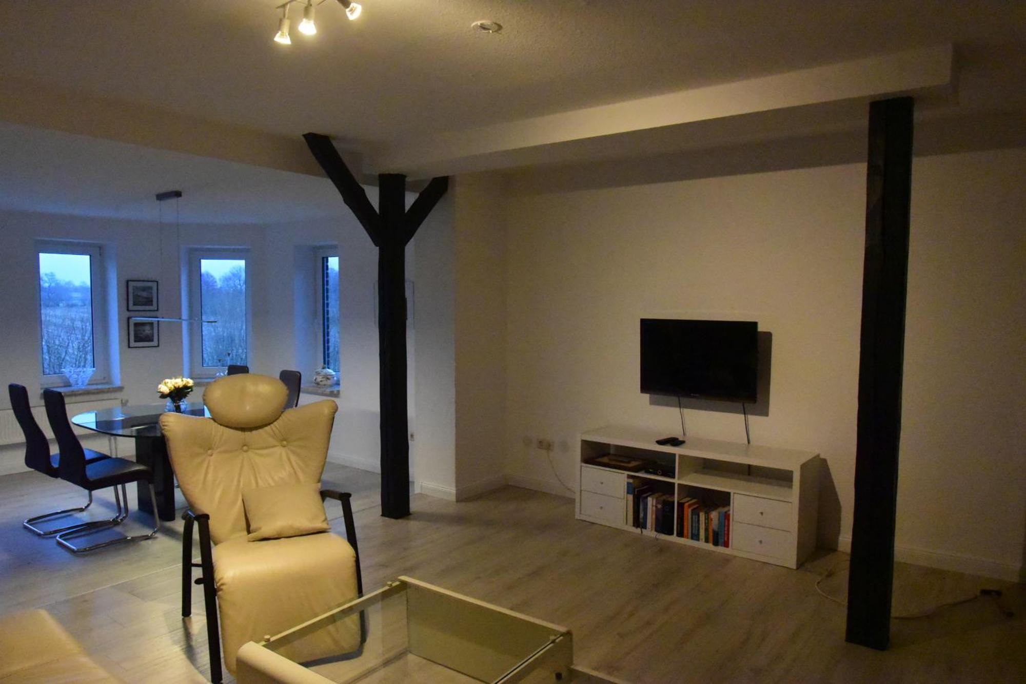Grosszuegige Wohnung Auf Resthof Jevenstedt Kültér fotó